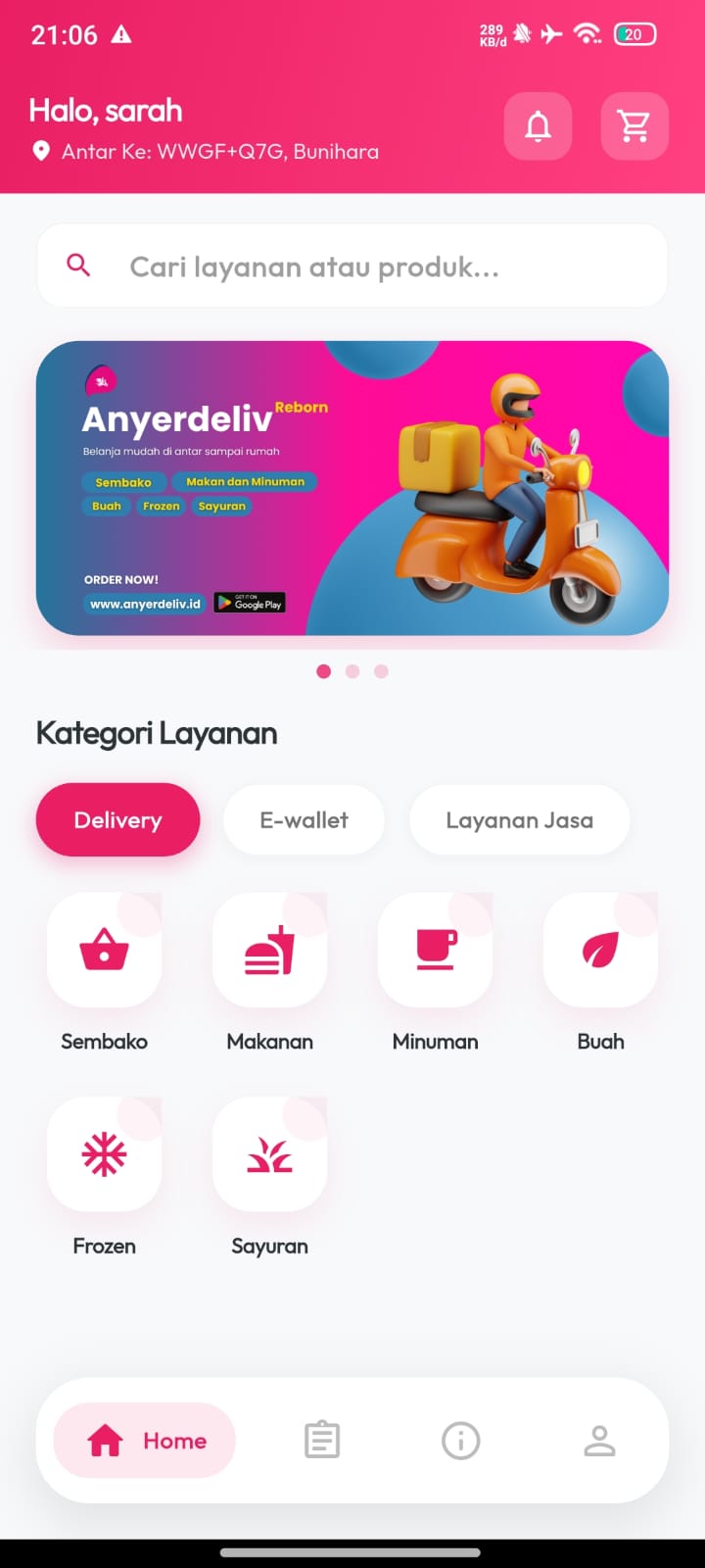 Layanan Delivery
