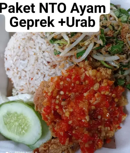 Paket Ayam Geprek Urab